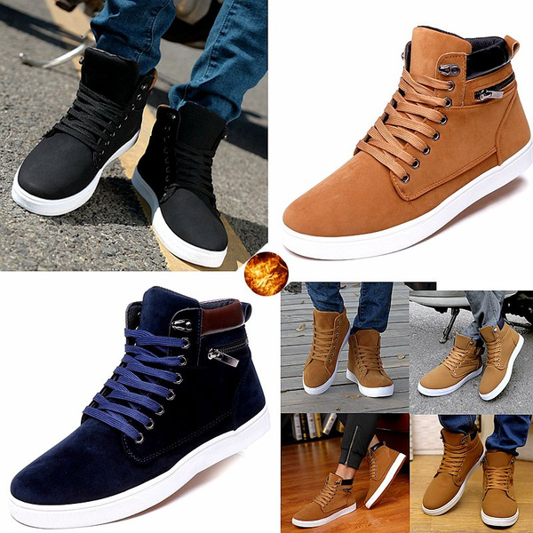 suede ankle sneakers