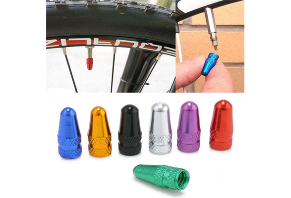 5x Bike Bicycle Fixie MTB*Presta Wheel Rim Tyre Stem Air Valve Cap Dust Cover UR 