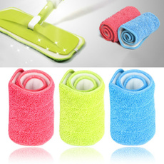 3 Colors Replacement Microfiber Washable Mophead Fit Flat Spray Mops Household Cleaning Tools