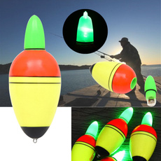 Pcs 20-40g Fishing Floats Plastic Bite Alarm Outdoor Fishing Float Bobber Electric Light Float