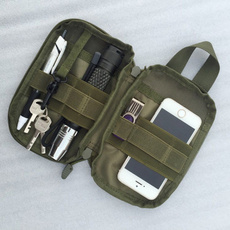 Outdoor Tactical Waist Solid Pack Belt Bag EDC Camping Hiking Phone Pouch Wallet