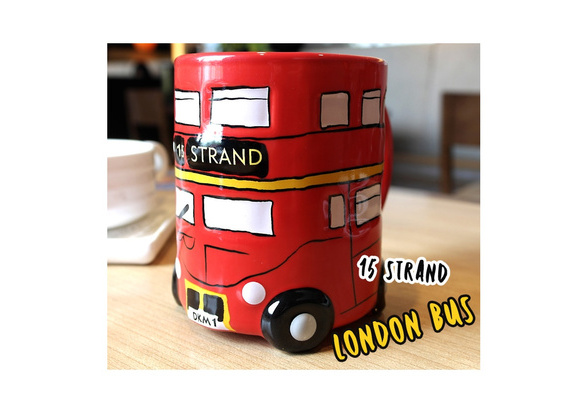 Buy Wholesale China Cartoon Double Decker Bus Mugs Hand Painting Retro  Ceramic Cup Coffee Milk Tea Vintage Style Car Mug & Hand Painting Retro  Ceramic Cup at USD 2.5