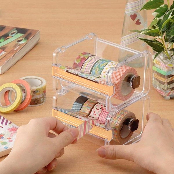 Tape Storage Case washi tape organizer Masking Tape Storage