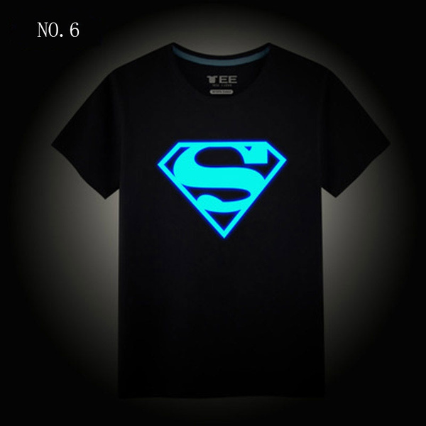 light t-shirt Superman tshirt iron man 