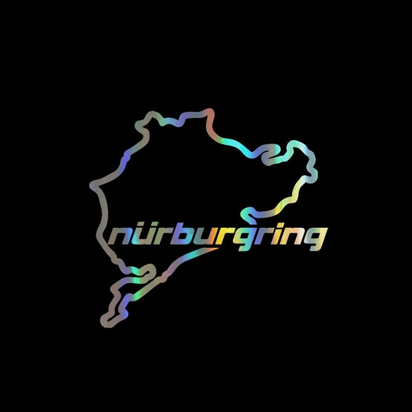 Nurburgring Sticker Funny Car Track Window Decal T101 | Wish