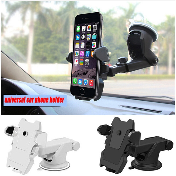Universal Car Phone Holder Stand Multifunction Adjustable 360 Degree  Rotating Simple Tablet Car Holder Stands Car GPS Charger Hanger Cell Phone  Car Accessories Mounts & Holders for Smart Phone Mobile Phone Car