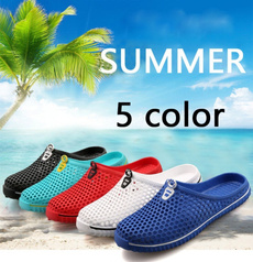 Men And Women Clogs Slippers flats Sandals Shoes Hollow Shoes Travel Outdoor Lovers' Leisure Slippers Size:36-45)