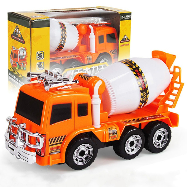 toy concrete mixer truck