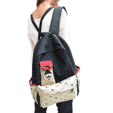 backpackstudent, Shoulder Bags, School, vintagecanva