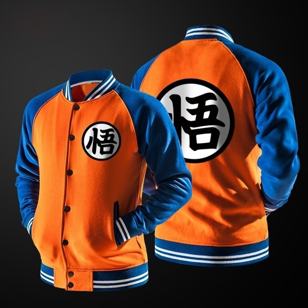 Dragon Ball Z Cartoon Character Printing Cosplay Costume baseball jacket |  Wish