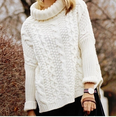 Fashion Sweaters Women Casual 