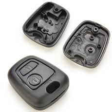 2 Button Remote Car Key Shell Fob Case for Peugeot 106 107 206 207 307 406 Shell Cover Accessories
