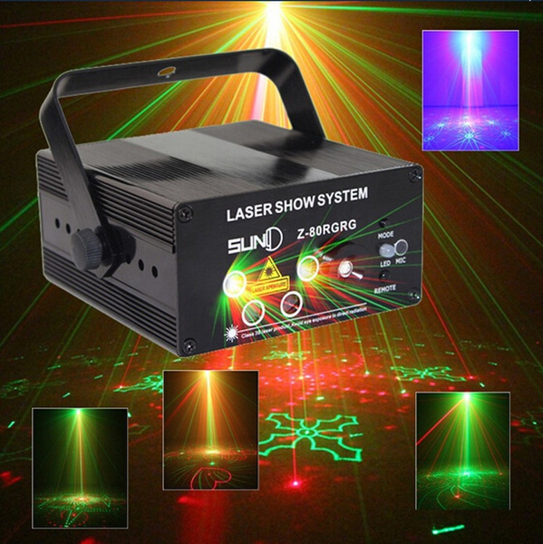 small laser light show