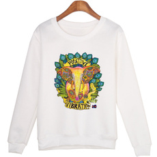 Fashion, onecksweatshirt, Tops, Elephant