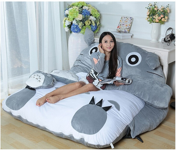 Giant totoro bean store bag