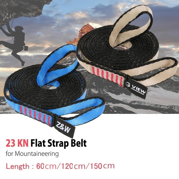 Mountaineering Strap 23KN 60cm/120cm150cm Rope Runner Webbing