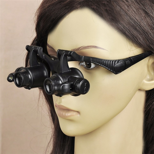 Magnifying Glasses with LED Light, up to 25x magnification