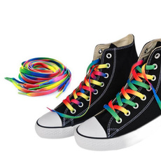rainbow, Sneakers, Canvas, rainbowshoelace