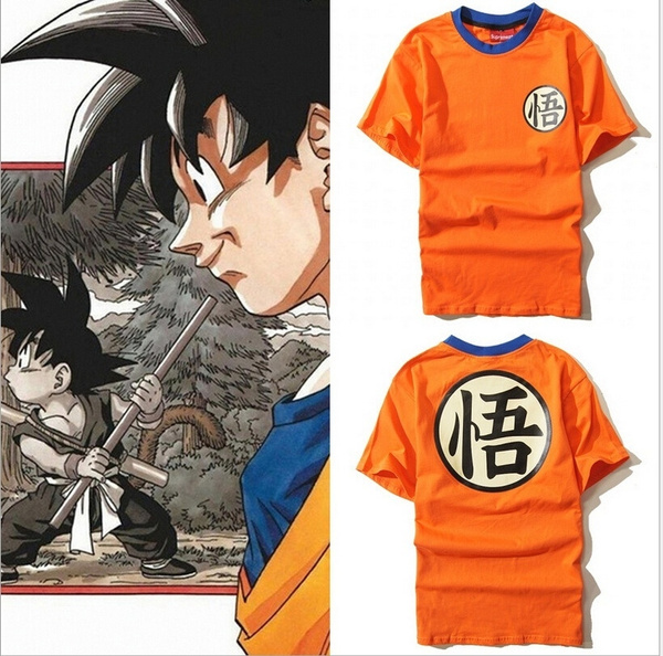 Anime Dragonball Z Son Goku T shirt DBZ 
