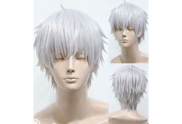 White wig male clearance cosplay