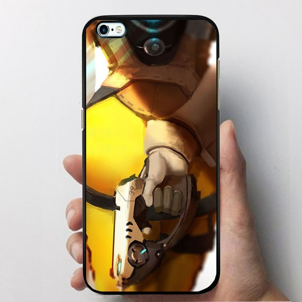 Game Overwatch Phone Case Tracer Hard Plastics Case Cover for Iphone Samsung