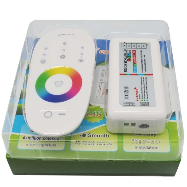 touch screen led rgb controller 2.4g