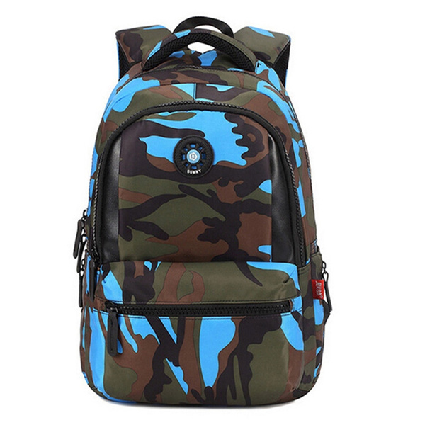 CoCopeaunt Travel Kids School bag Cool Boy Military School Bags