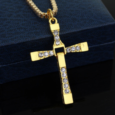 Toretto's Cross Pendant Necklace Fashion Titanium s Necklace For Men&Women Gifts Faith Pendant Nice Quality