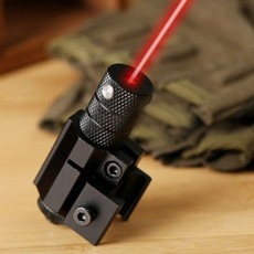Tactical Red Laser Beam Dot Sight Scope for Gun Rifle Pistol Picatinny Mount (Size: 57mm by 11mm by 29mm, Color: Black) 51XYYX600