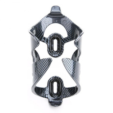  Outdoor Cycling Bicycle Bike Carbon Fiber Pattern Water Bottle Rack Cage Holder 