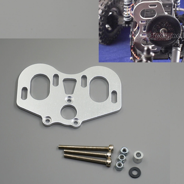 110 Scale Metal Dual Motor Mounting Base Mount for RC 1/10 SCX10 AXIAL