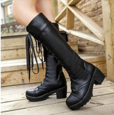 platformboot, knightshoe, Womens Shoes, Knee High Boots