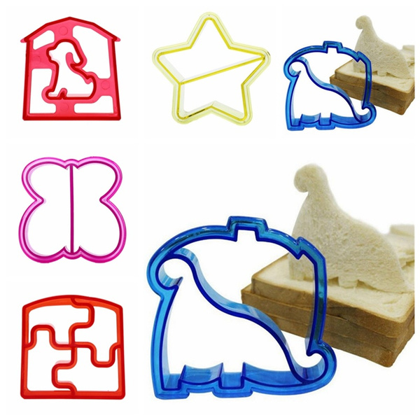 Sandwich Cutter Butterfly Dog Flower Shape Cake Bread Toast Mold Mould Maker Diy Yanedecember Wish