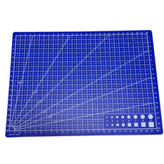 Useful A4 Cutting Mat Printed Line Grid Scale Plate Knife Leather Paper Board Welcome