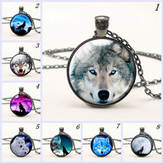 Blues, Chain Necklace, animalpendantchain, christmasgiftjewelry