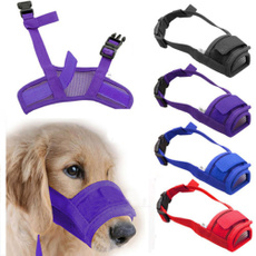 1X Dog Adjustable Mask Bark Bite Mesh Mouth Muzzle Grooming Stop Chewing The latest listing
