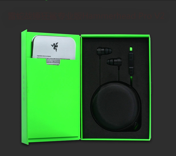 Original Edition Razer Warhammer Shark Professional Edition Hammerhead Pro V2 Built In Microphone Game In Ear Headphones Earplugs Wish