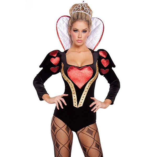 Sexy Heartless Mistress Queen Heart Costume LC8949 Sex Costumes For Women  2017 New Spring Fantasia Sexual High Quality