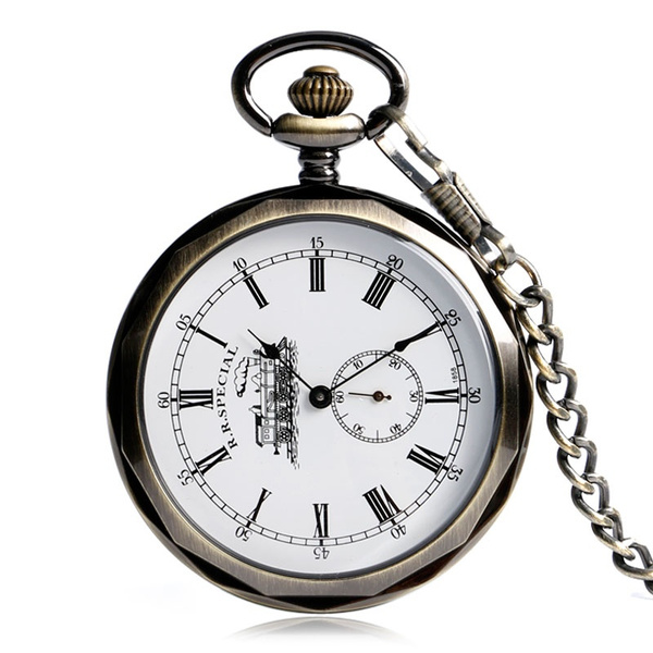 locomotive pocket watch