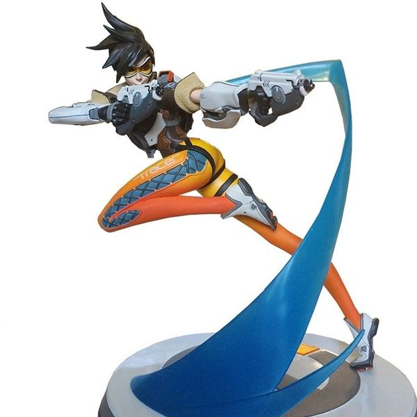  Blizzard Overwatch: Tracer Toy Figure Statues : Toys & Games