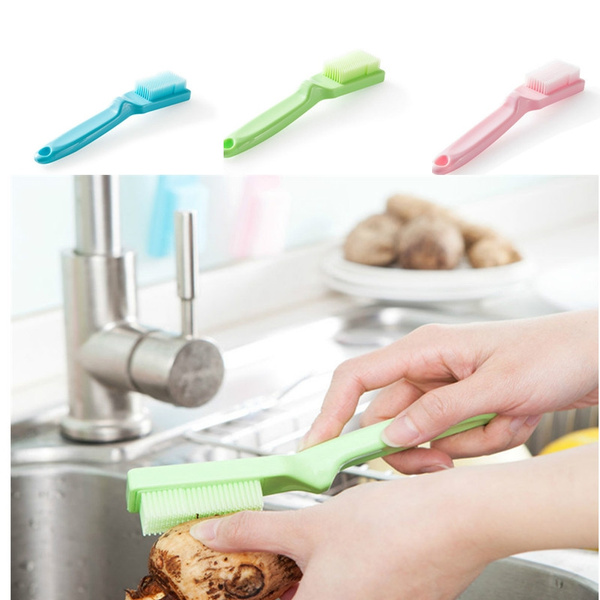 Multi-functional Fruit Vegetable Cleaning Mud Brush Easy Cleaning Brush For  Potato Kitchen Home Gadgets
