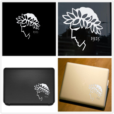 Car Sticker, Emblem, Apple, Laptop