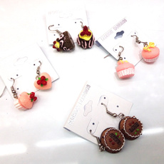 polymer, Dangle Earring, Jewelry, longdangleearring