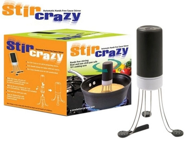 Stir Crazy Automatic Hands-Free Sauce Stirrer - Kitchen