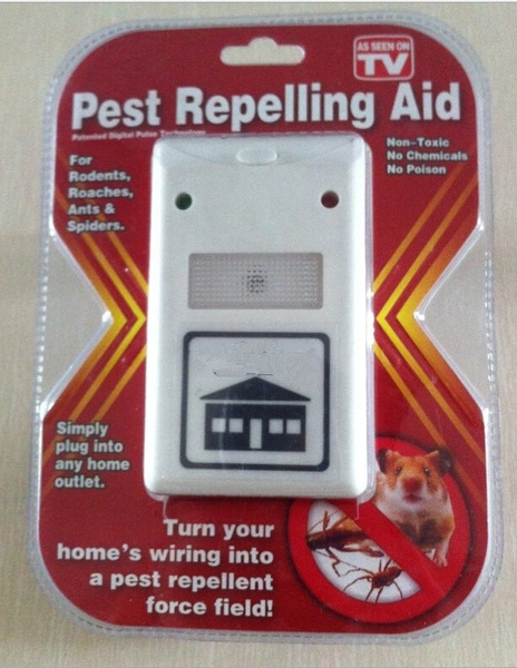 Ultrasonic New White Riddex Plus Electronic Pest Rodent Control ...