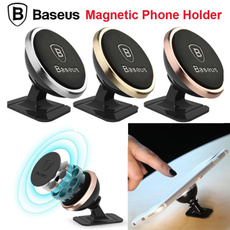 Baseus Universal Car Phone Holder 360 Degree GPS Magnetic Mobile Phone Holder For iPhone Samsung Magnet Mount Holder Stand