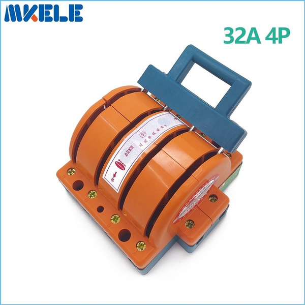 Wholesale Heavy Duty 32A 4p Double Throw Knife Disconnect Switch Delivered Safety Knife Blade