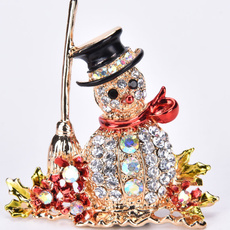 Christmas tree brooch pin Christmas gifts Lovely Snowman Gifts