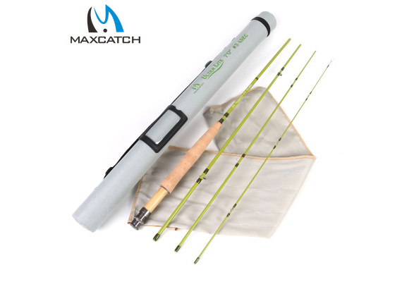 Maxcatch Fly Rod & Spare Tip Medium Fast Carbon Fiber Fly Fishing