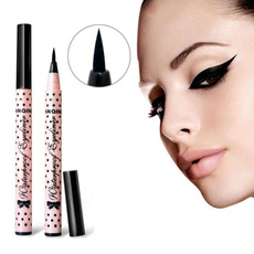 Eyeliner Pen Makeup Cosmetic Black Pink Shell Waterproof Liquid Eye Liner Pencil Hot